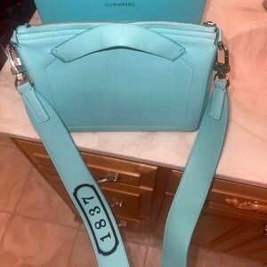 Tiffany & Co. Aqua Crossbody Bag